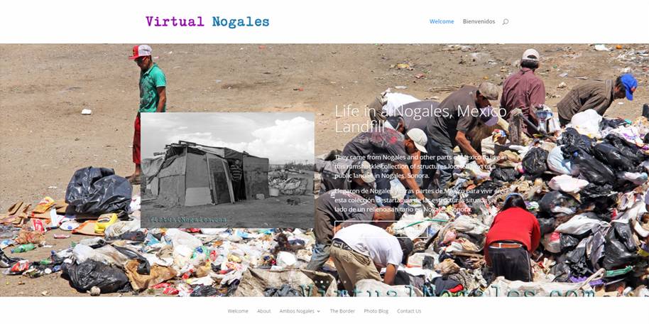 Virtual Nogales website designed and managed by iSynergies