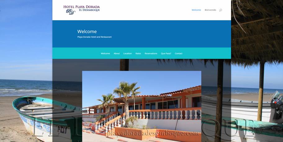 Playa Dorada Desemboque website designed and managed by iSynergies