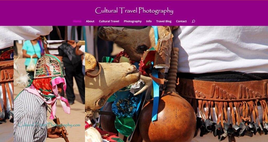 Cultural Travel Photography website