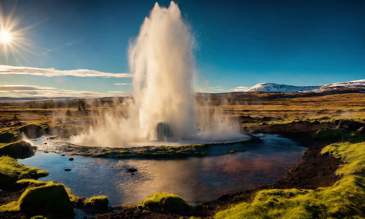 geothermal energy powering a geyser geothermal energy powering a geyser