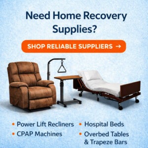 Home Recovery Supplies Ad