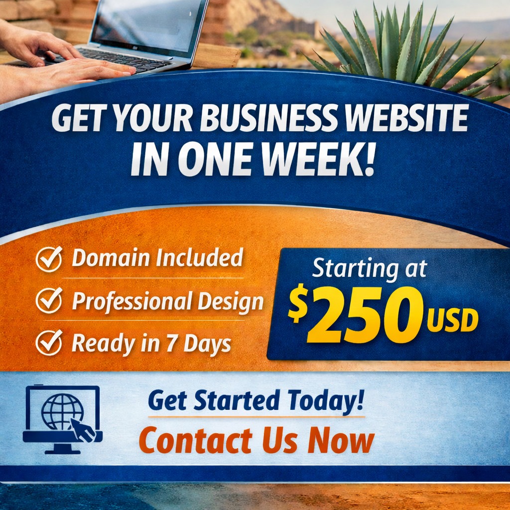 Get Your Business Website in One Week